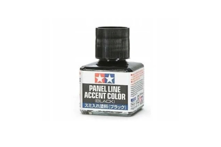 Panel Line Accent Color - Black - panelajner czarny Tamiya 87131