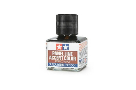 Panel Line Accent Color - Brown - panelajner brązowy Tamiya 87132