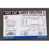 Waloryzacja do Mitsubishi Lancer EVO X Hobby Design HD02-0323