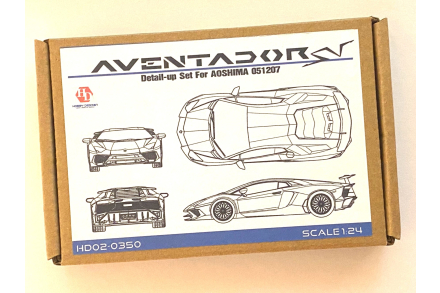 Waloryzacja Lamborghini Aventador SV Hobby Design HD02-0350