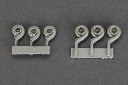 Zestaw turbo - duży rozmiar Hobby Design HD03-0393