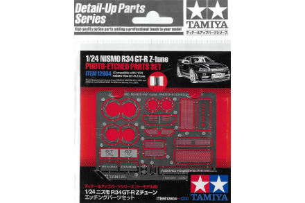 Waloryzacja fototrawiona Nissan Skyline R34 GT-R Tamiya 12604