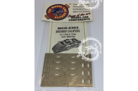 Zaciski hamulcowe Brembo wraz z klockami - The Model Car Garage MCG-2303