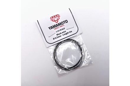 Przewód 0,2 mm czarny Yamamoto YMPTUN73