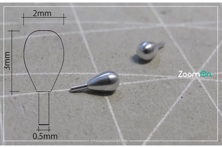 Metalowe gałki zmiany biegów ZoomOn ZT036