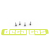 Płaskie przełączniki toggle 1/20 - Typ 1 Decalcas DCL-PAR056
