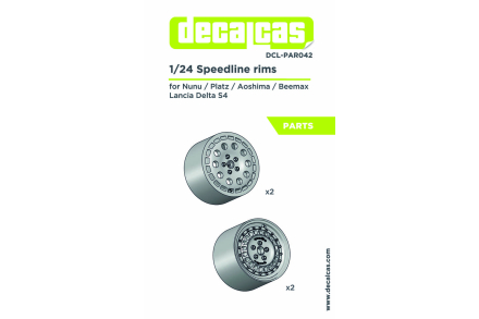 Felgi Speedline do Lancii Delta S4 Decalcas DCL-PAR042