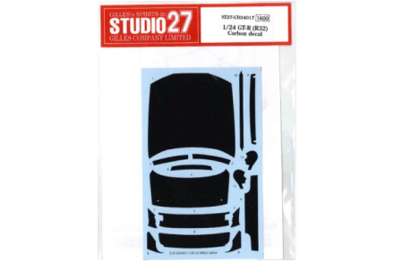 Kalkomania carbon Nissan Skyline R32 - Studio27 STU-CD24017