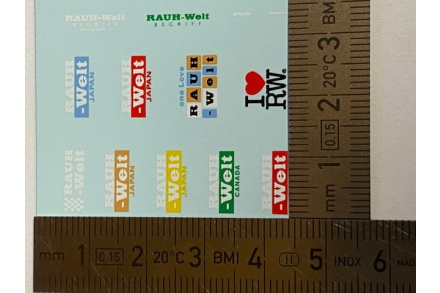 Kalkomania logo RWB - skala 1/24 Hobby Design HD04-0138