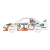 Kalkomania Subaru Impreza WRC Champeau 1999 - Renaissance Models RETK24025
