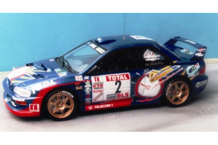 Kalkomania Subaru Impreza WRC Champeau 1999 - Renaissance Models RETK24025