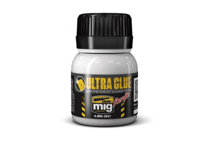 Klej Ultra Glue - do elementów fototrawionych i przeszkleń - Ammo Mig 2031