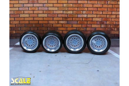 Felgi + opony BBS E-17 16" Scale Production SPRF24130