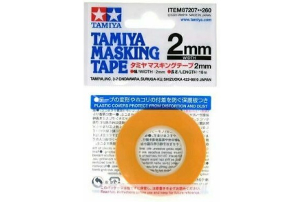 Taśma maskująca 2mm x 18m Tamiya 87207