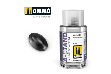 Farba - lakier - A-STAND Klear Kote Gloss - bezbarwny połysk AMMO MIG AMIG2500