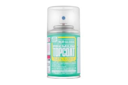 Lakier bezbarwny połysk Mr.Premium TopCoat Gloss Gunze B-601