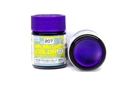 Farba Mr. Color Metallic GX-207 Metal Violet - fioletowa metaliczna - Gunze GUNGX207