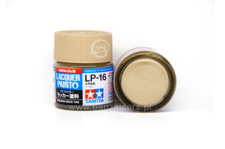 Farba Lacquer Paint LP-16 Wooden Deck Tan - Beżowy 10 ml Tamiya 82116