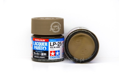Farba Lacquer Paint LP-25 Brown JGSDF - Brązowy 10 ml Tamiya 82125