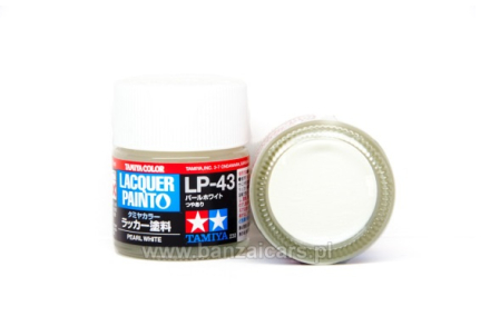 Farba Lacquer Paint LP-43 Pearl White - Biały perła 10 ml Tamiya 82143