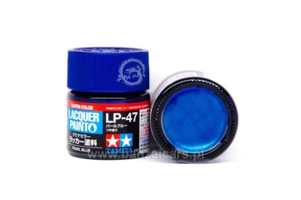 Farba Lacquer Paint LP-47 Pearl Blue - Niebieska perła 10 ml Tamiya 82147