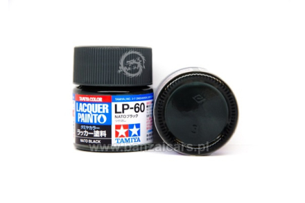 Farba Lacquer Paint LP-60 NATO Black - Czarny 10 ml Tamiya 82160