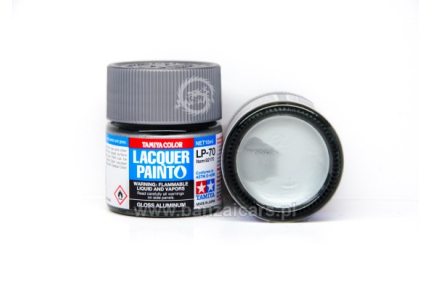 Farba Lacquer Paint LP-70 Gloss Aluminium - Aluminium 10 ml Tamiya 82170
