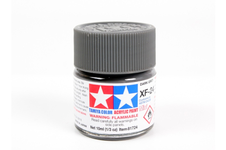 Farba modelarska XF-24 Dark Grey 10 ml Tamiya 81724
