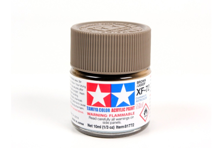 Farba modelarska Brown Matt XF-72 brązowa 10 ml Tamiya 81772