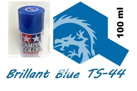Farba w aerozolu TS-44 Brillant Blue - niebieski - Tamiya 85044