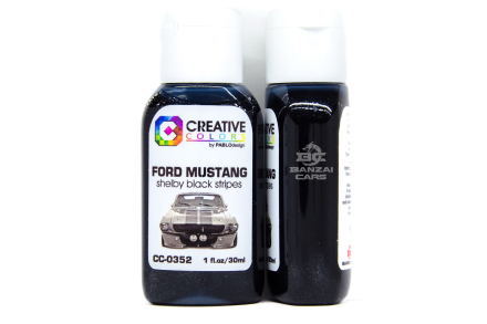Farba - lakier Ford Mustang Shelby Black Stripes Eleanor - Creative Colors CC0352