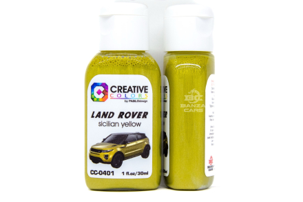 Farba - lakier - Sicilian Yellow - Land Rover - perła - Creative Colors CC0401