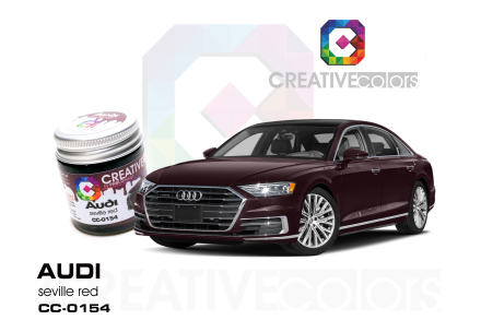 Farba - lakier Audi Sevilla Red - Perła - Banzai - Creative Colors CC0154