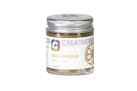 Farba - lakier do felg Gold Wheels Subaru Gold Banzai - Creative Colors CC012