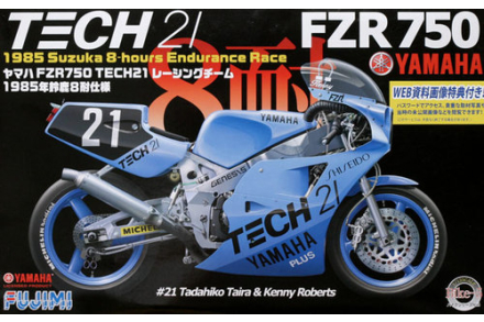 Yamaha FZR750 Tech21 Shiseido Racing Team 1985 Fujimi 14131