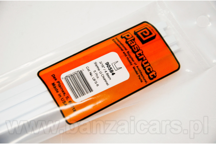 Profil Ceownik / U 4.8mm x 3.5mm x 0.8mm x 38cm Plastruct 90584