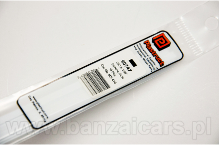 Profil pasek 1.0mm x 4.0mm x 25cm Plastruct 90747