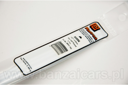 Profil pręt półkole 4.8mm x 25cm Plastruct 90886