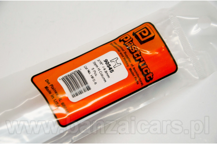 Profil szyna H 4.8mm x 4.8mm x 0.9mm x 61cm Plastruct 90545