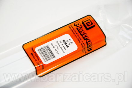 Profil szyna H 6.4mm x 6.4mm x 1.0mm x 38cm Plastruct 90546