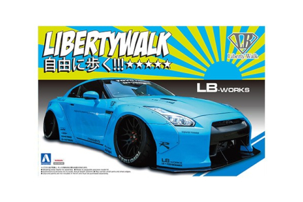 Nissan GT-R R35 LB Works Ver. 1 Aoshima 05402