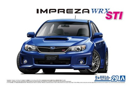 Subaru Impreza WRX STi Liftback Aoshima 058343