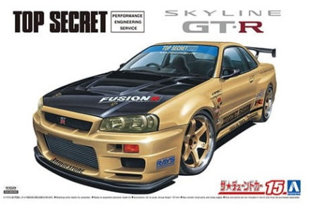 Nissan Skyline R34 GT-R Top Secret Aoshima 059845