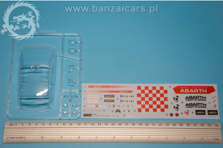 Fiat 500 Abarth Esseese Fujimi 12383