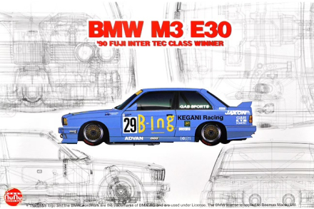 BMW M3 E30 Gr.A 1990 Inter TEC Class Winner In Fuji Speedway NuNu 24019