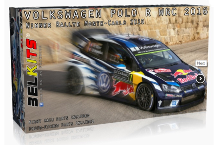 Volkswagen Polo WRC 2016 Belkits BEL011