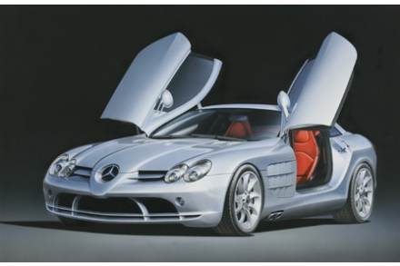 mercedes do sklejania w skali 1/24